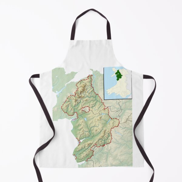 Item preview, Map of Snowdonia national park designed and sold by simplysassy.