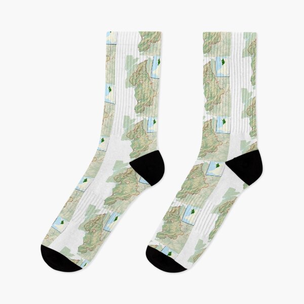 Item preview, Map of Snowdonia national park designed and sold by simplysassy.