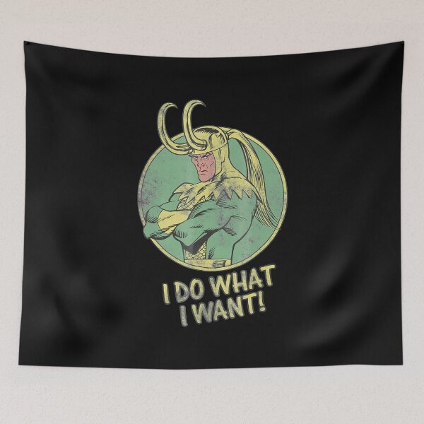Item preview, Loki I Do What I Want Faded Attitude  designed and sold by IreneQuesada.
