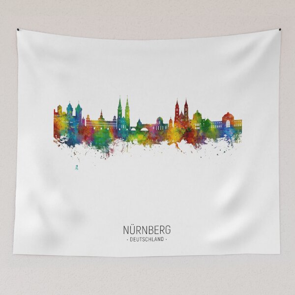 Item preview, Nürnberg Germany Skyline designed and sold by ArtPrints.