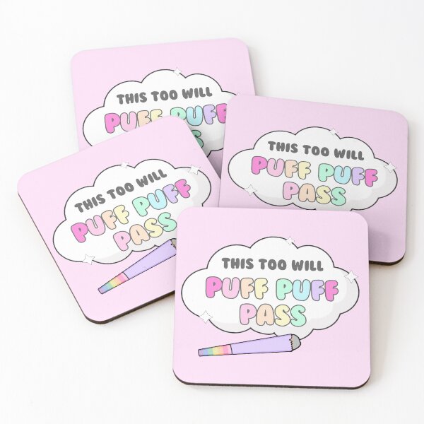Item preview, Kawaii This Too Will Puff Puff Pass designed and sold by Jamie B.
