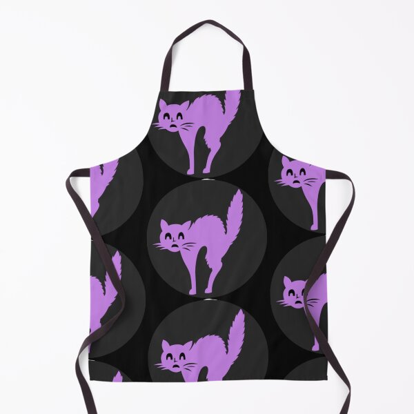 Item preview, Black and purple cute cat and kitty sticker designed and sold by Avani Creation.
