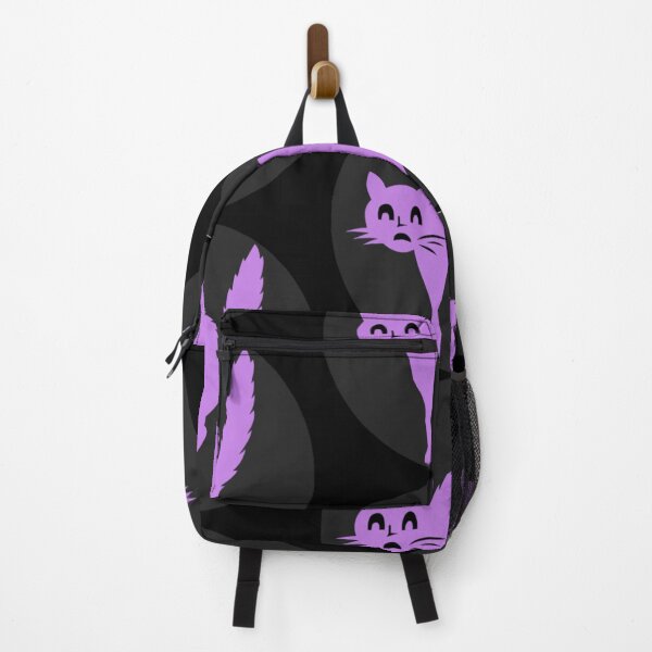 Item preview, Black and purple cute cat and kitty sticker designed and sold by Avani Creation.