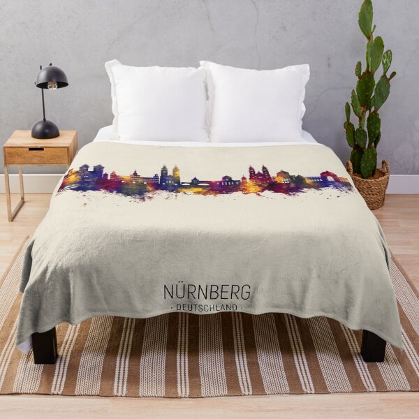 Item preview, Nürnberg Germany Skyline designed and sold by ArtPrints.
