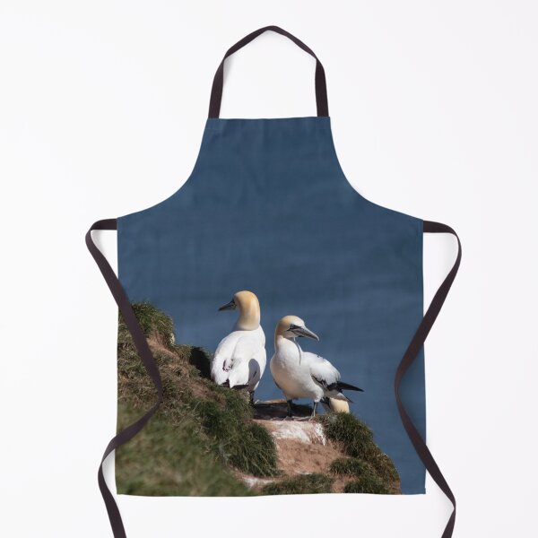 Item preview, Pair of gannets at Bempton Cliffs designed and sold by HazelWright.