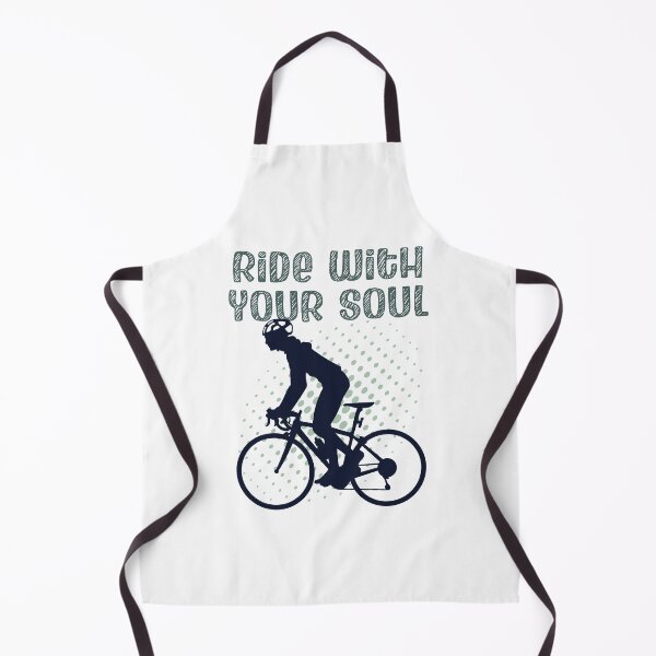 Item preview, Ride With Your Soul - Cycling Quotes designed and sold by DrawingBoard.
