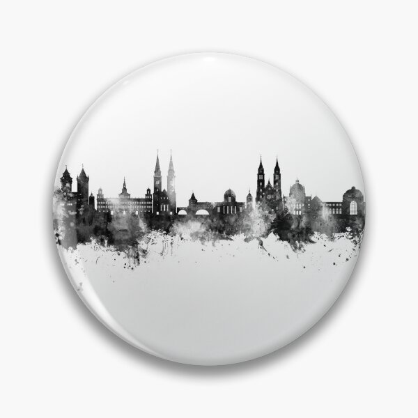 Item preview, Nürnberg Germany Skyline designed and sold by ArtPrints.