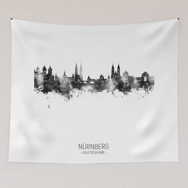 Item preview, Nürnberg Germany Skyline designed and sold by ArtPrints.