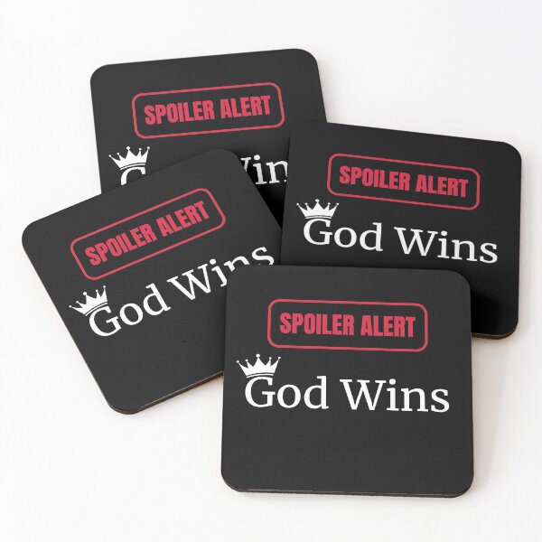 Item preview, Alerta de spoiler: Dios gana | Esperanza e inspiración para hombres y mujeres designed and sold by miyagifactory.