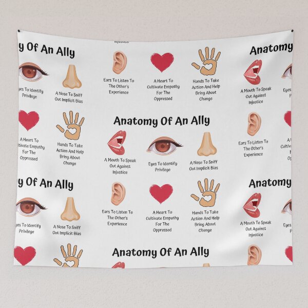 Item preview, I Am An Ally for LGBTQ and BIPOC . Proud activist for Equality and Justice designed and sold by AwakenedSoul.