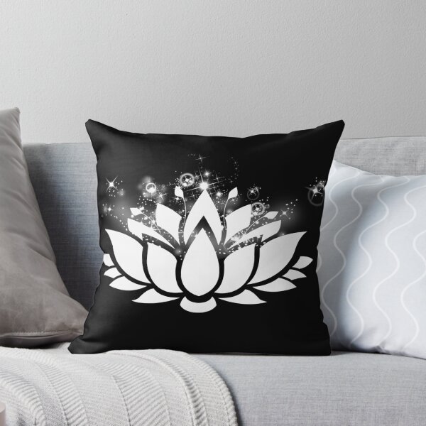 Item preview, Sparkling Summer Lotus In White designed and sold by RosieSunflower.