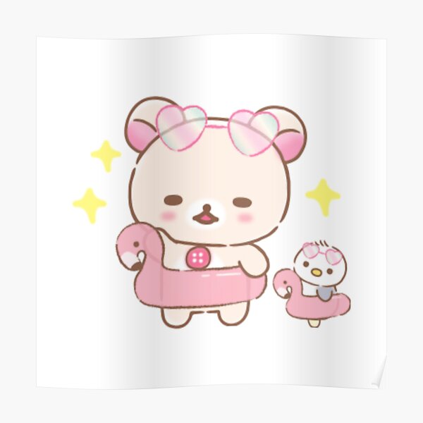 Rilakkuma Summer Poster