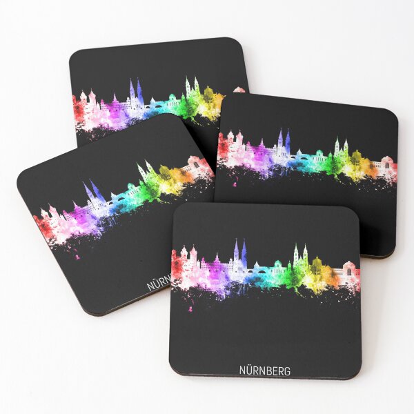 Item preview, Nürnberg Germany Skyline designed and sold by ArtPrints.