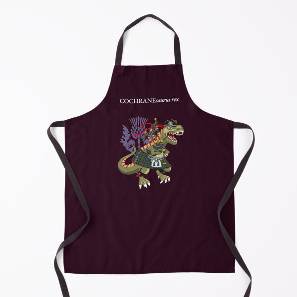 Item preview, Clanosaurus Rex: COCHRANEsauras rex Cochrane Family Tartan designed and sold by Lisa Rotenberg.