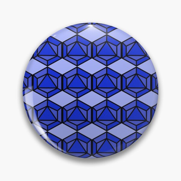 Item preview, Sapphire Hexagon Gemstones Pattern designed and sold by palaco210.