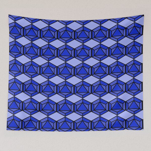 Item preview, Sapphire Hexagon Gemstones Pattern designed and sold by palaco210.