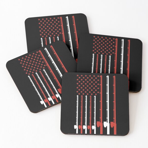 Item preview, Fishing rod American Flag designed and sold by Apoorv Choudhary.