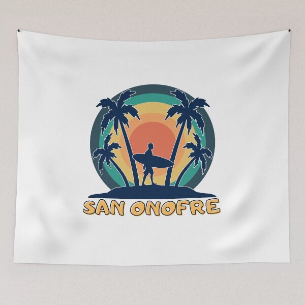 Item preview, san onofre surf Beach  designed and sold by mikoala50.