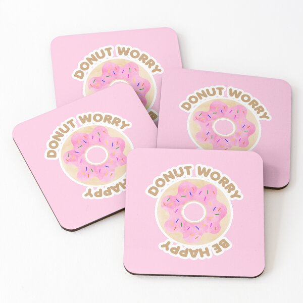 Item preview, Donut Worry, Be Happy designed and sold by MutchiDesign.