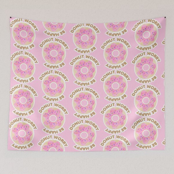 Item preview, Donut Worry, Be Happy designed and sold by MutchiDesign.