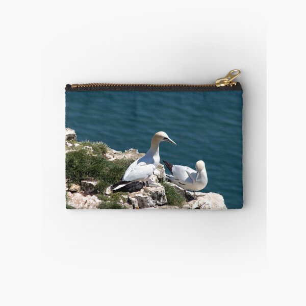 Item preview, Pair of gannets at Bempton Cliffs designed and sold by HazelWright.