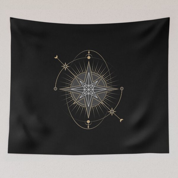 Item preview, Geometric star astrological star designed and sold by RAKANSHIRTS.