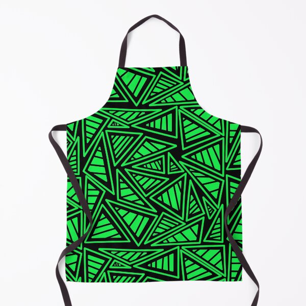 Item preview, Green Triangle Party Pattern designed and sold by palaco210.