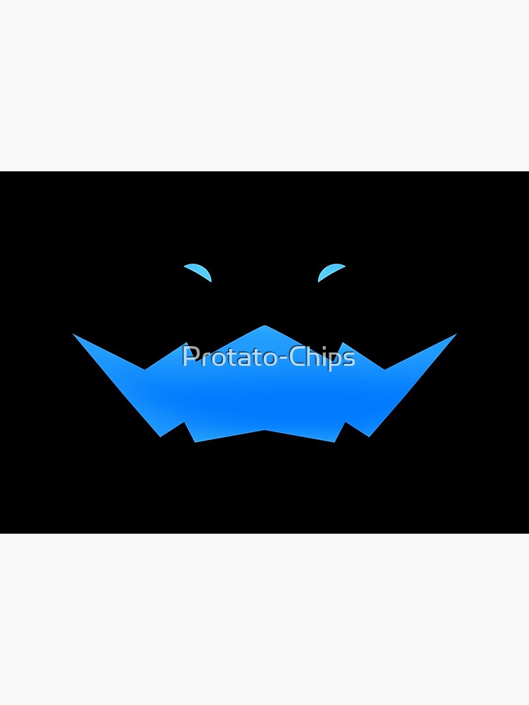 Blue protogen Mask for Sale by Protato-Chips