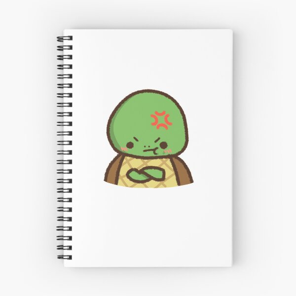 Item preview, Kawaii green baby turtle being angry designed and sold by GLwithUs.