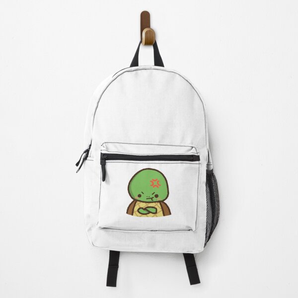 Item preview, Kawaii green baby turtle being angry designed and sold by GLwithUs.