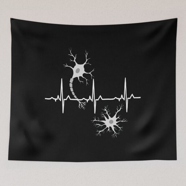 Item preview, EKG Neuron Neuroscience lover designed and sold by RosArt100.