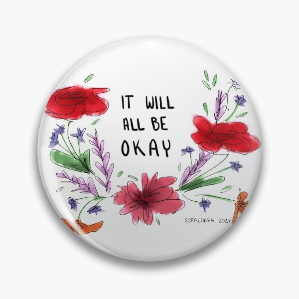 Item preview, It Will All Be Okay (Original) designed and sold by sofaloafa.