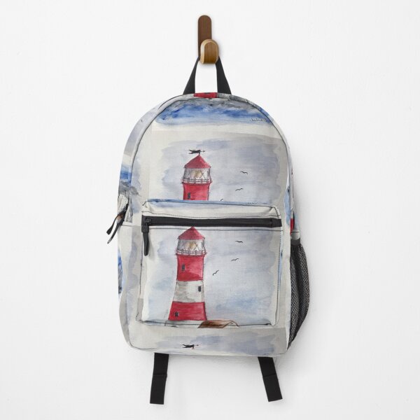 Item preview, Red and White Lighthouse on the Coast designed and sold by Juliejart.