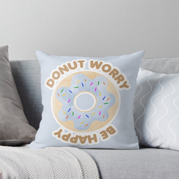 Item preview, Donut Worry, Be Happy designed and sold by MutchiDesign.