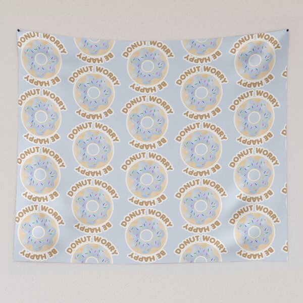 Item preview, Donut Worry, Be Happy designed and sold by MutchiDesign.