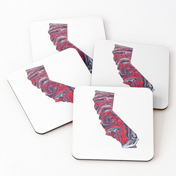 Item preview, Red and Navy California designed and sold by mtayzart.