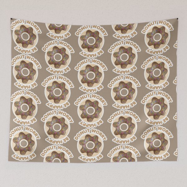 Item preview, Donut Worry, Be Happy designed and sold by MutchiDesign.