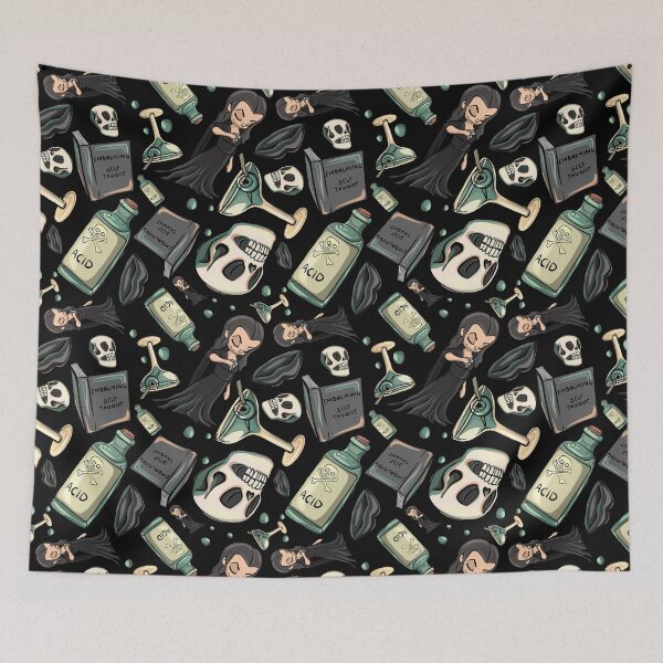 Item preview, vamperia pattern black   designed and sold by HGothMoths.