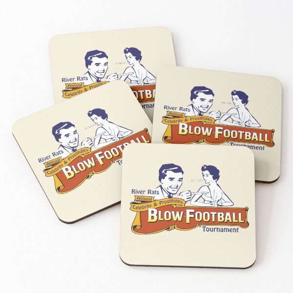 Item preview, River Rats Celebrity and Prostitutes Blow Football Tournament designed and sold by Meta Cortex.