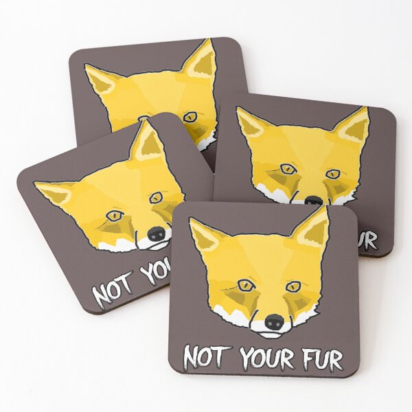 Item preview, Not Your Fur designed and sold by RevolutionInPaint.