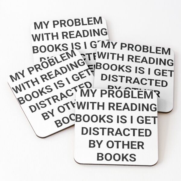 Item preview, Book addict quote designed and sold by Tej0711.