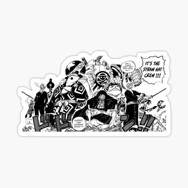 Straw Hats Reunion Sticker