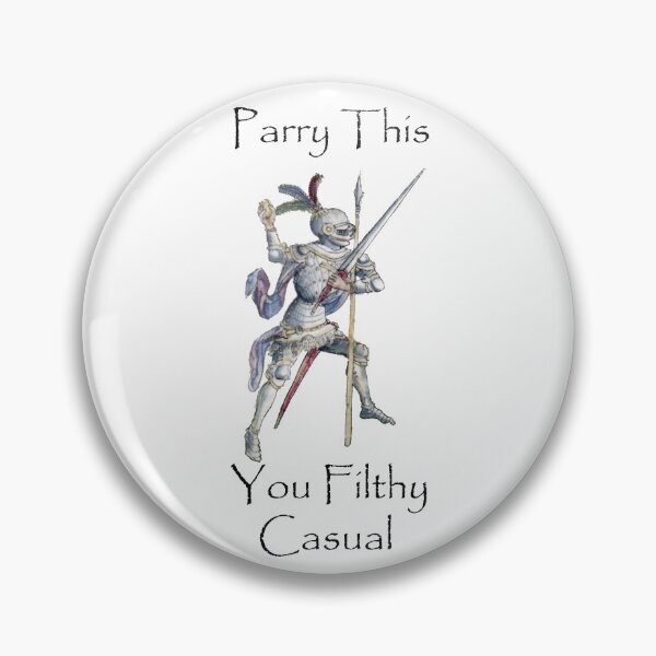 Item preview, Parry This You Filthy Casual designed and sold by AGirlGoesToWar.