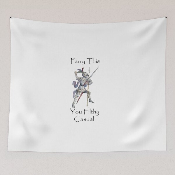 Item preview, Parry This You Filthy Casual designed and sold by AGirlGoesToWar.