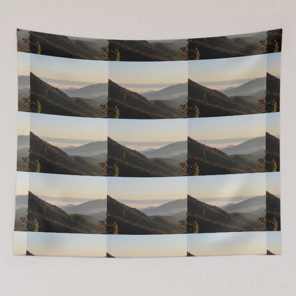 Item preview, Valley Fog At Sunrise designed and sold by Jean Gregory Evans.
