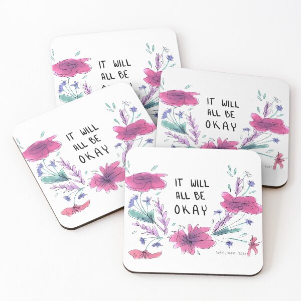 Item preview, It Will All Be Okay (Cool) designed and sold by sofaloafa.