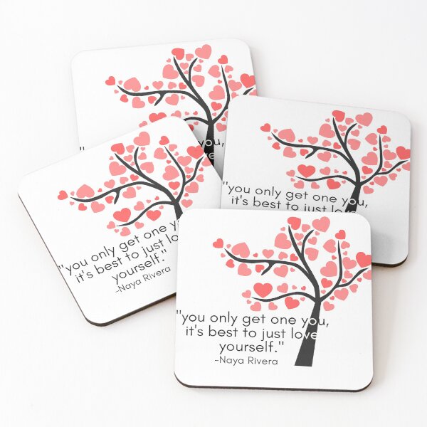 Item preview, Naya Rivera Quote - Love Yourself, Self Love designed and sold by Amovar.