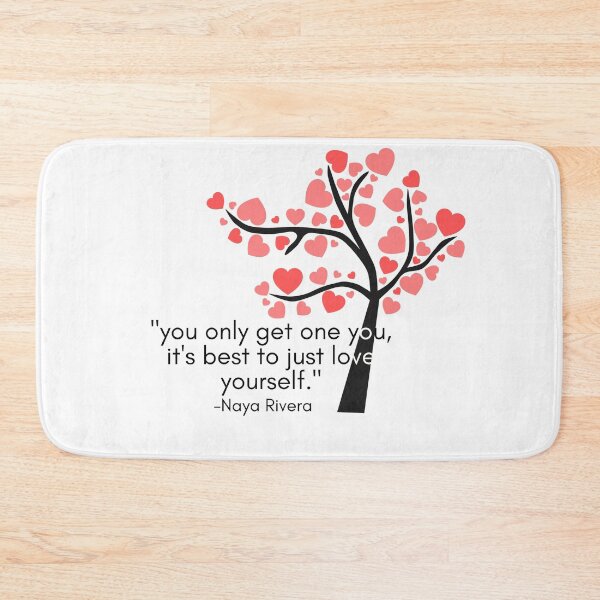 Item preview, Naya Rivera Quote - Love Yourself, Self Love designed and sold by Amovar.