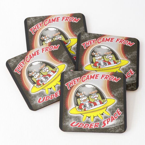 Item preview, They Came from Udder Space! designed and sold by jimbairn.