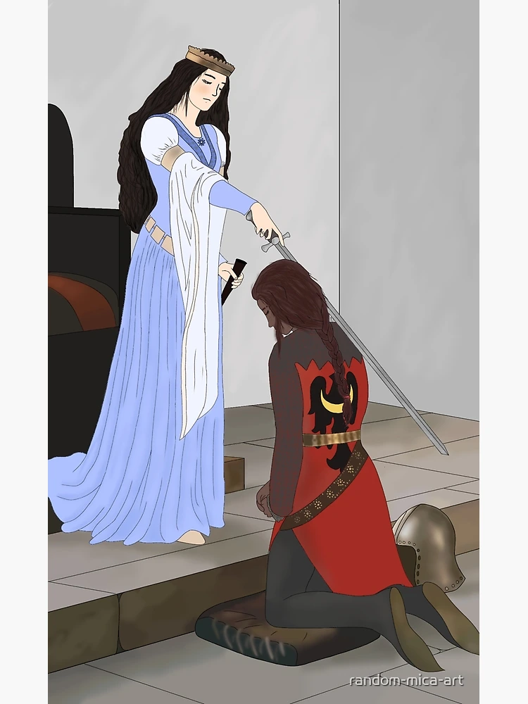 Ead and Sabran Painting" Greeting Card for Sale by random-mica-art | Redbubble Ead and Sabran Painting" Greeting Card for Sale by random-mica-art | Redbubble